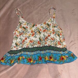 Woman’s M Rachel Ashwell floral tank